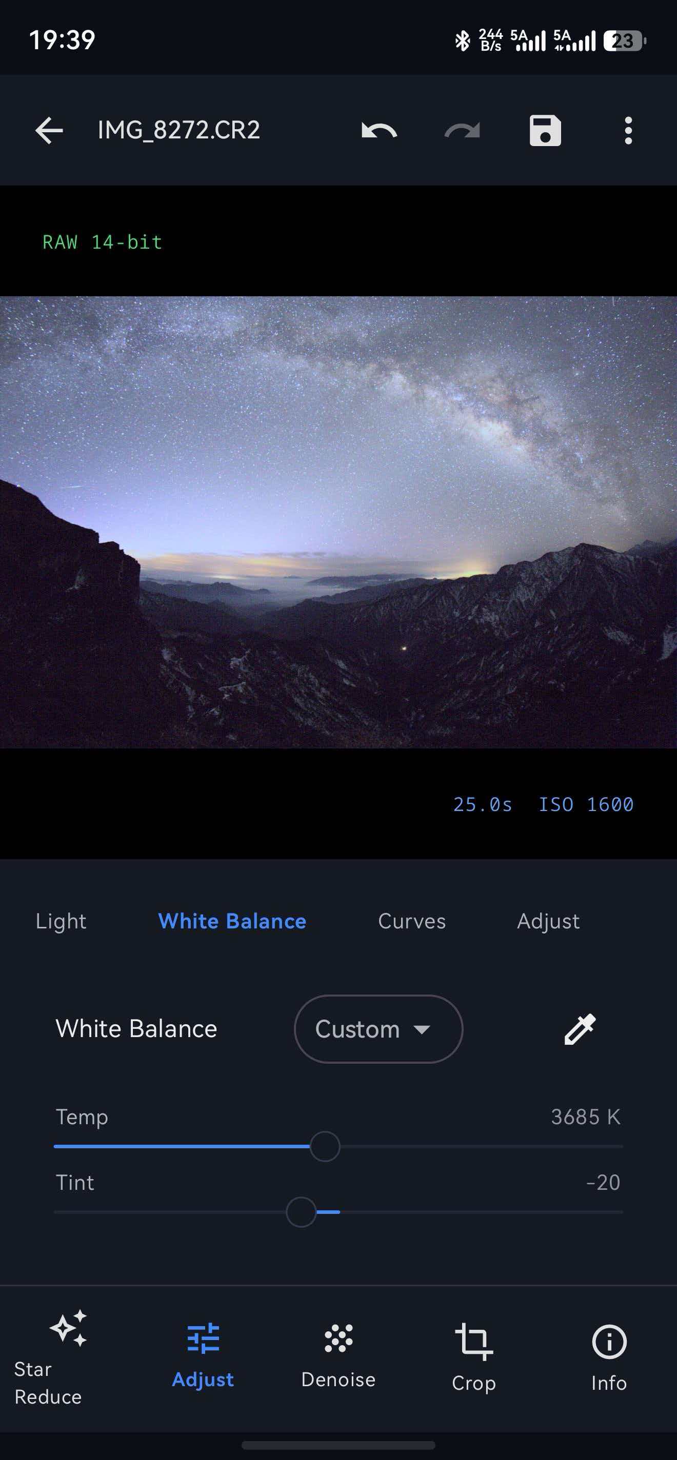 第二步：白平衡校正后